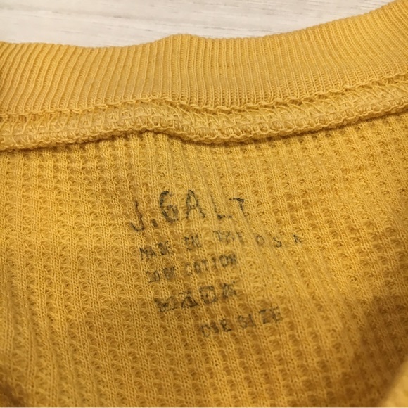 BUNDLE of 2 Brandy Melville Waffle Tops - Picture 2 of 6